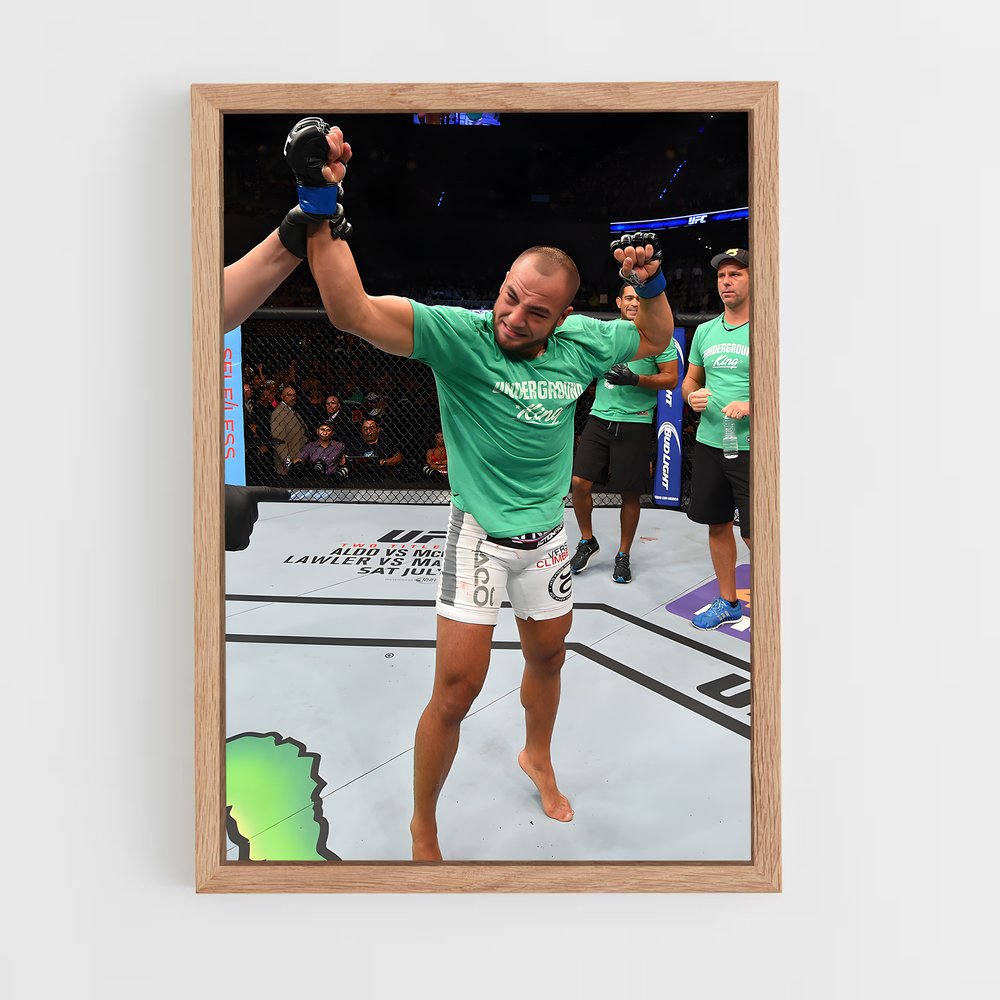 Poster Eddie au Vert – affiche MMA (vue 4)